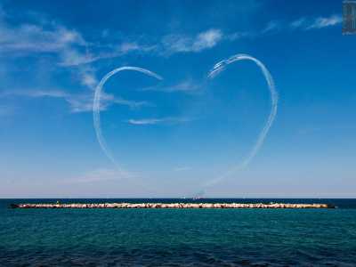 4) l�attesissima esibizione della Pattuglia acrobatica nazionale delle �Frecce Tricolori� foto 2